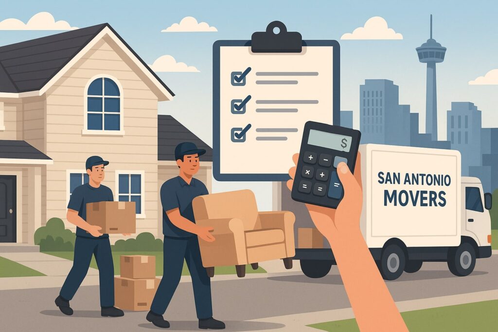 Cost to Hire Local Movers in San Antonio